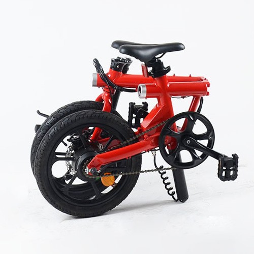 red 16 inch bike